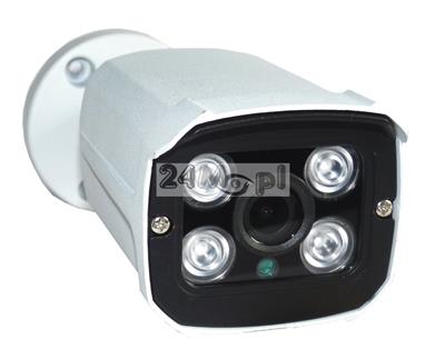 Zewnętrzna kamera FULL HD 4 w 1 - kompatybilna z systemami AHD, CVI, TVI i CVBS, nowoczesna podczerwień ARRAY LED, szeroki kąt widzenia, podczerwień ARRAY LED