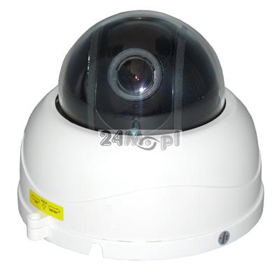 Obrotowa kamera wewnętrzna z 4-krotnym ZOOM-em optycznym - markowe podzespoły SONY i NEXTCHIP, doskonałej jakości materiał video gwarantowany