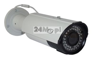 Zewnętrzna kamera kompaktowa AHD FULL HD - przetwornik SONY, procesor NEXTCHIP, regulowany obiektywe 2,8 - 12 mm, 42 diody podczerwieni, IP66