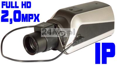 JAKOŚĆ FULL HD - MEGApikselowa kamera IP, wewnętrzna, rozdzielczość 1920x1080, ONVIF
