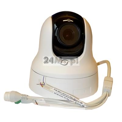 Wewnętrzna kamera obrotowa IP FULL HD - przetwornik SONY EXMOR, standard ONVID, profil S, SMART IR LED, wbudowany mikrofon, 4x ZOOM optyczny