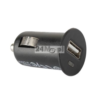 Uniwersalna ładowarka/zasilacz samochodowy USB, zasilanie 12/24 V