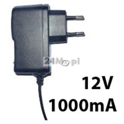 12V DC 1000mA zasilacz wewnętrzny