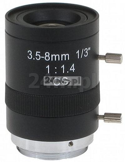 Obiektyw CS 3,5-8mm Manual Iris